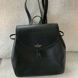 Kate Spade Elegant Black Backpack